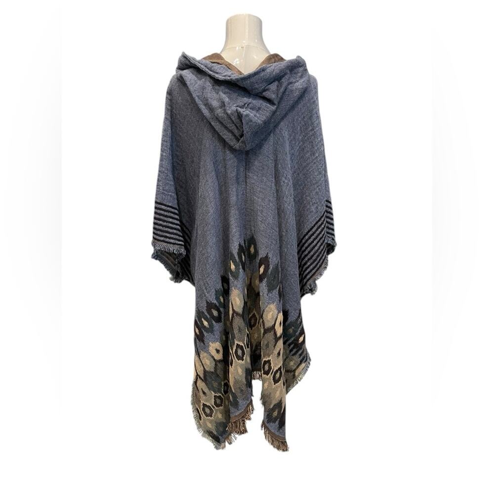 FREE PEOPLE Casablanca Hooded Poncho Sz:S NWT - Picture 5 of 10
